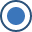 blue circle