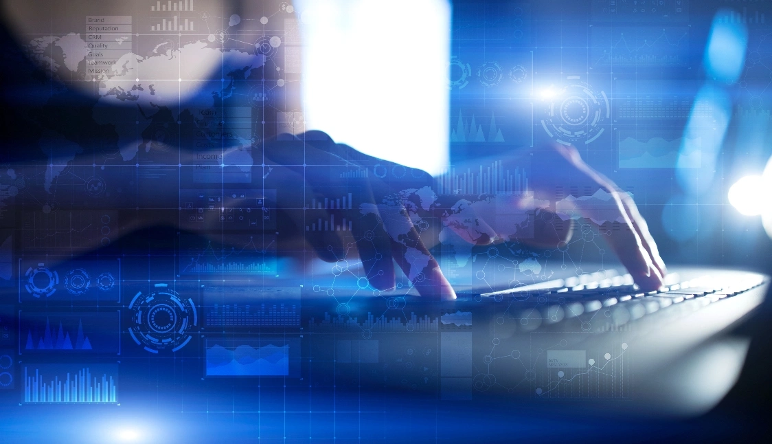 typing keyboard futuristic image